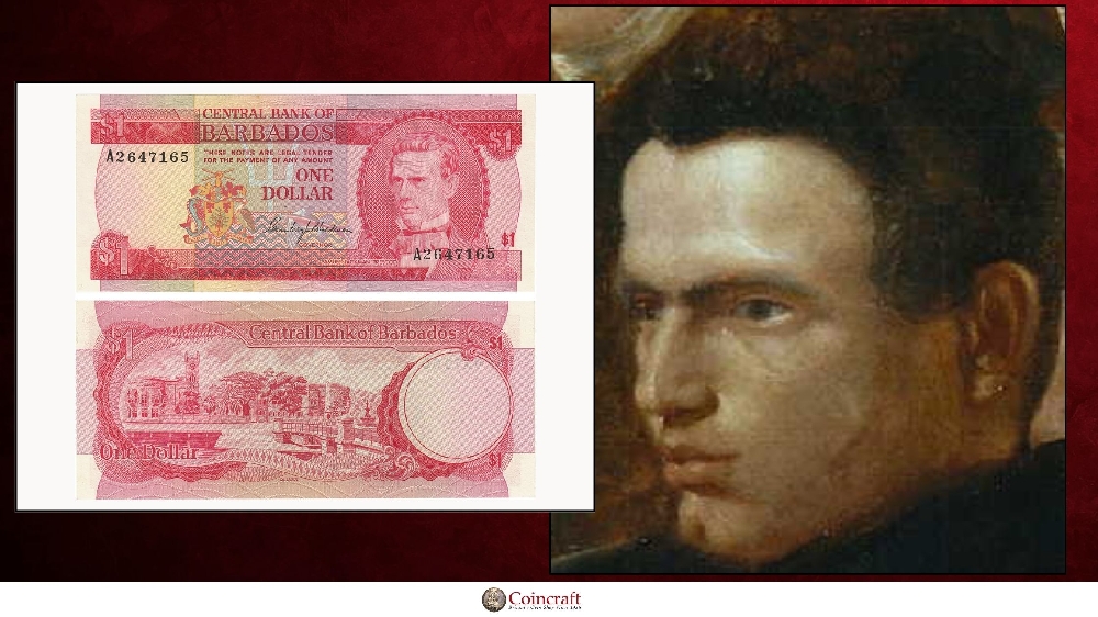 Barbadian Dollar Hounouring Samuel Jackman Prescod - Coincraft